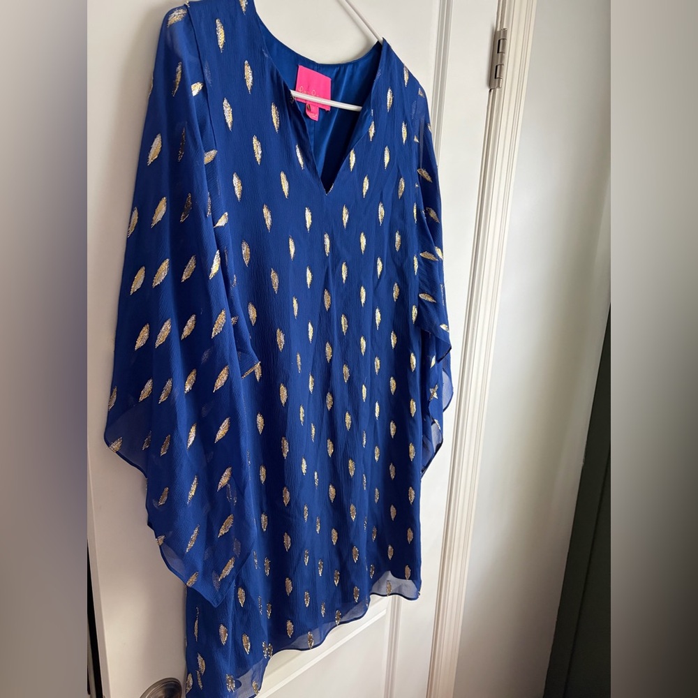 Lilly Pulitzer Shalynn Silk Caftan Dress - Picture 4 of 10